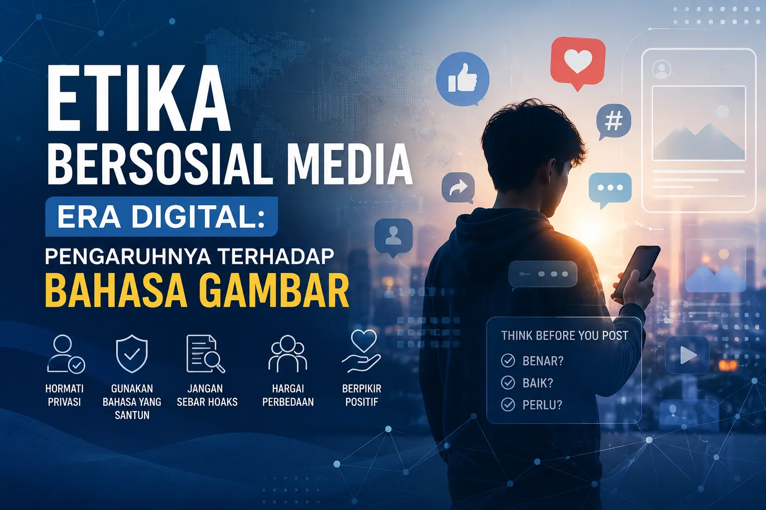 ETIKA BERSOSIAL MEDIA ERA DIGITAL: PENGARUHNYA TERHADAP BAHASA