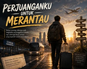 PERJUANGANKU UNTUK MERANTAU