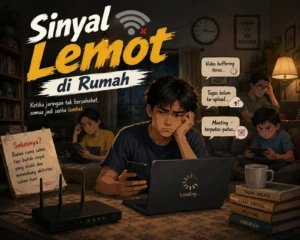 Sinyal Lemot di Rumah